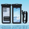 Songkran Mobile Phone Waterproof Bag Long Lanyard Swimming Waterproof Phone Bag  Beach Diving