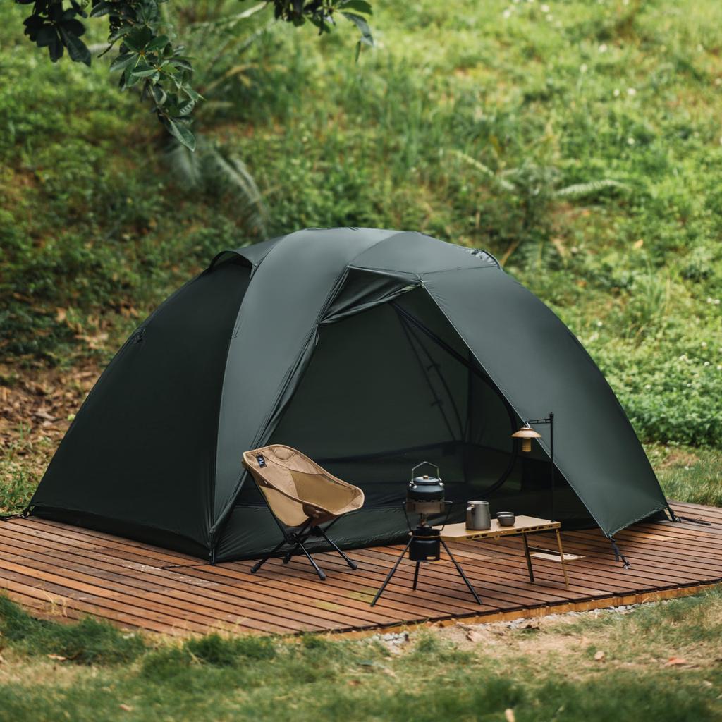 Thous Winds Dome 2 Person Cotton Mountain Small Easy 15D Water Pressure Resistance 2000mm Tent, Lightweight, Compact, Tent, Tent, Outdoor, Climbing,