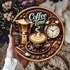 Random Style Vintage Metal Tin Sign Coffee Time Plaque Wall Decor Home Garden Cafe Bar Shop Farmhouse