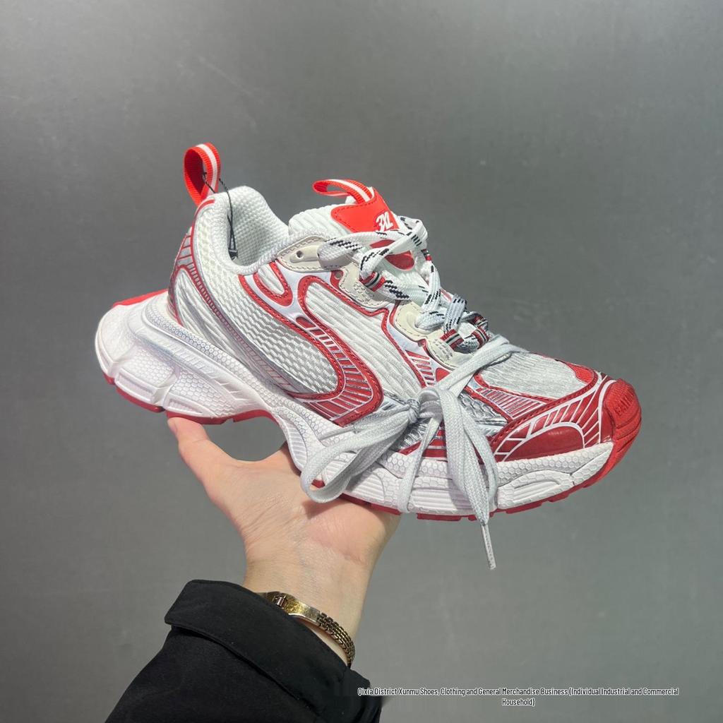 Men's Black Distressed Style 3XL Thick-Soled Casual Sports Dad Shoes with Height Boost