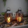 Waterproof Hanging Lantern Flickering Flameless Outdoor Garden Light  Backyard Porch Terrace Lawn