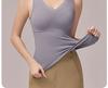 Autumn and Winter Thick Velvet Warm Underwear with Chest Mat