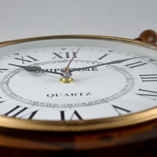 40,64 cm Handgjord Palisander Väggklocka Nautisk Väggdekor Skeppsratt Palisander Hemdekor Hängande Piratratt En Perfekt Rumsdekor för Rum