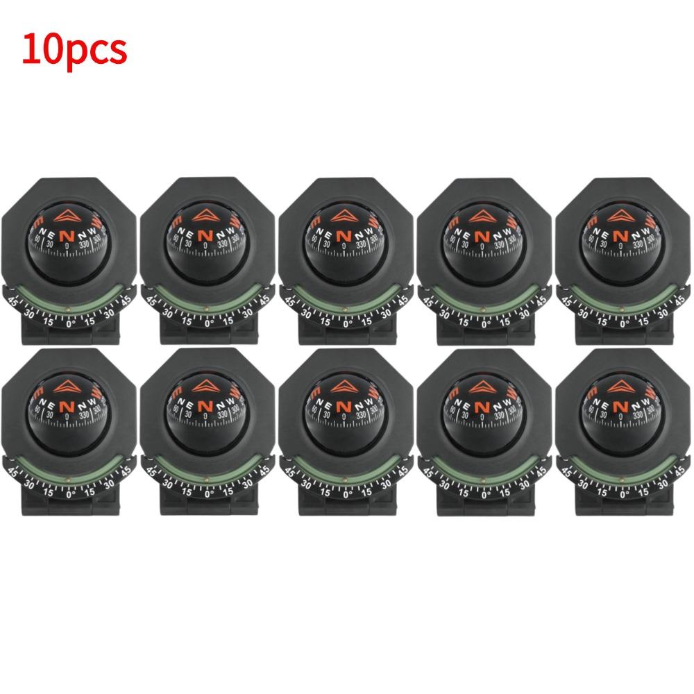 Car Dashboard Compass With Slope Meter 2-In-1 High Precision Navigation Car Mount Compass Ball for Car Boat Off Road Accessories