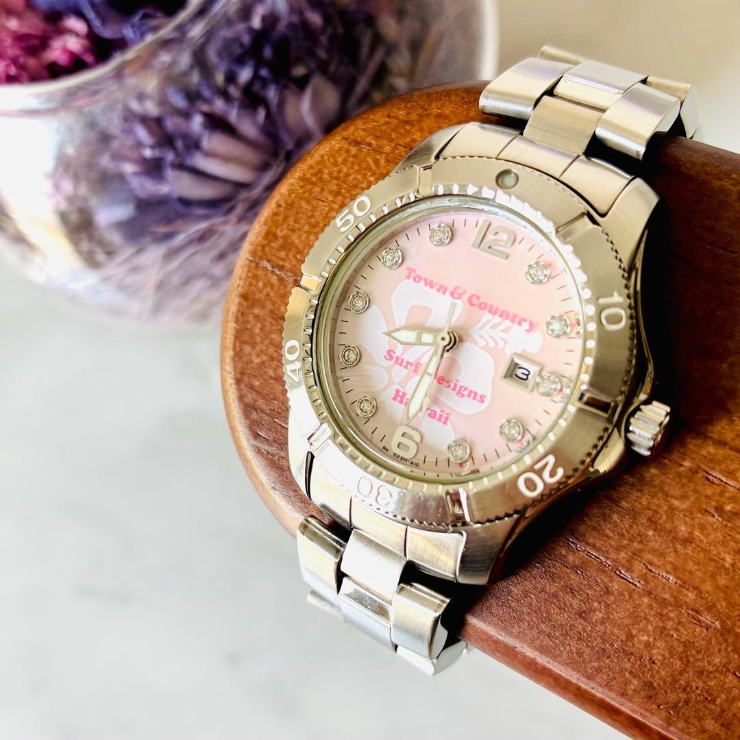 [In good working condition] Orient Town  Country Watch Shell Taukan