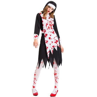 Halloween Horror Blutiges Vampir Zombie Kostüm Dekoration Damen Erwachsene Party Orgie Kostüme Bühnenkostüme