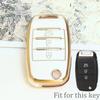 Shell For Kia Rio K2 K3 K4 K5 Sportage Picanto Optima Soul Ceed Sorento Forte Cerato Stinger Tpu Car Flip Key Case Cover Keyless