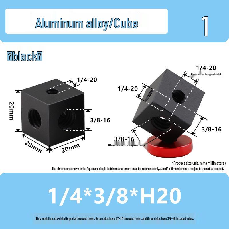 Aluminum Alloy Hex Nut Acrylic Connector Cap
