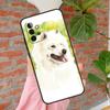 Cartoon Samoyed Dog Phone Case For Samsung Galaxy A55 A35 A25 A15 A52 A32 A12 A51 A71 A13 A33 A53 A14 A34 A54