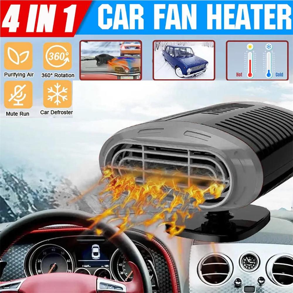 Car Heater 12V 150W Portable Electric Heating Fan Defogger Defroster Demister