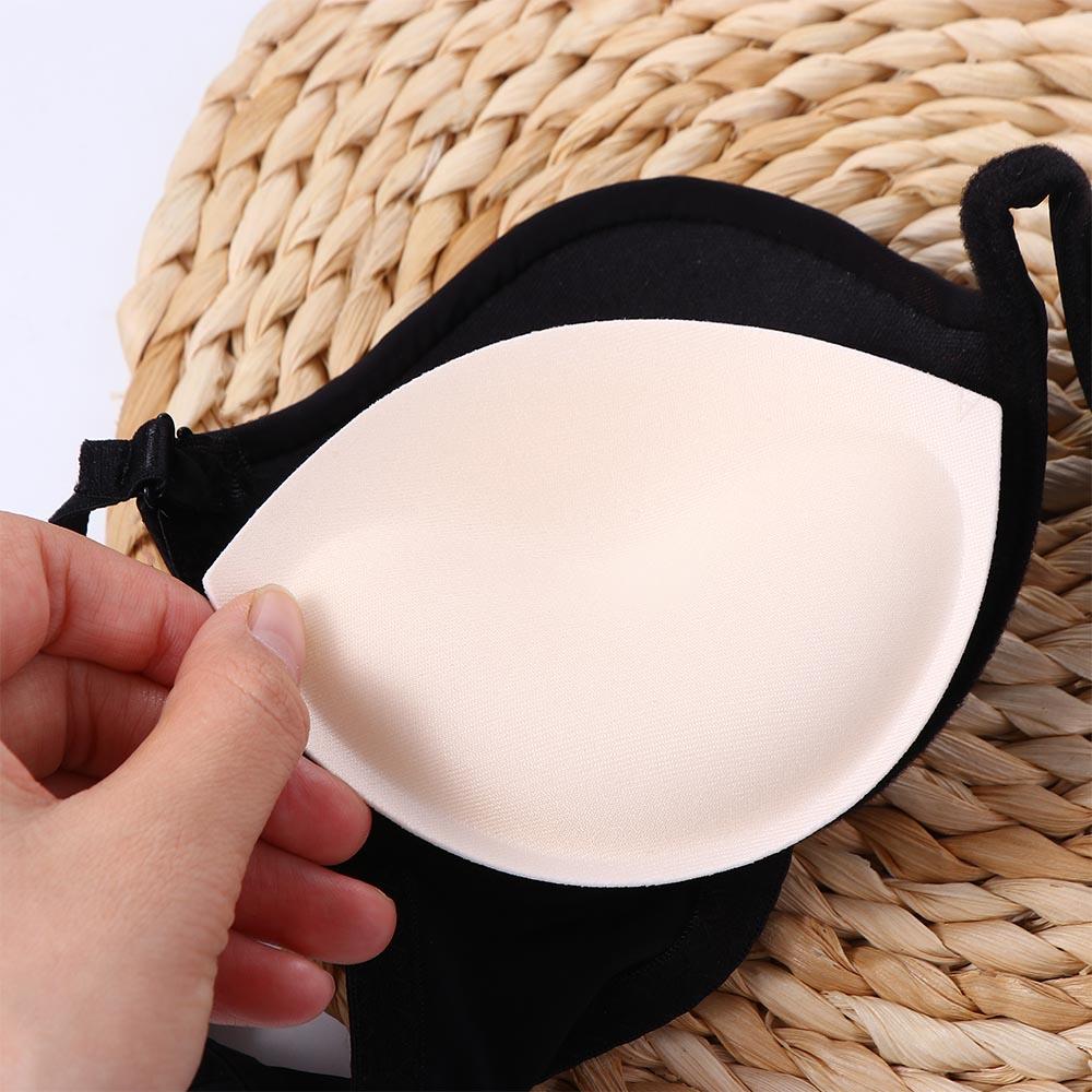 Bra Inserts Cups Summer Enhancer Women Chest Cups Inserts Chest Thicken Chest Pads Sponge Bra Pads