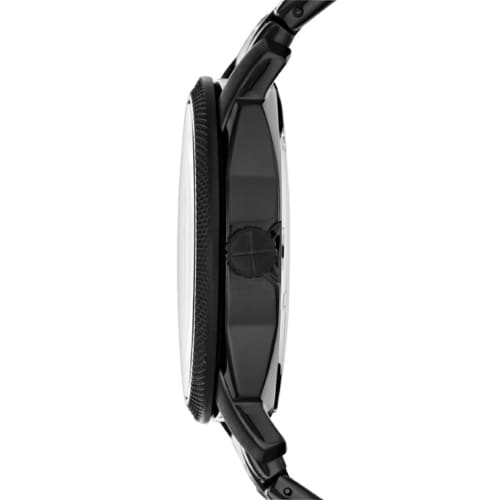 MACHINE Three-Hand Stainless Steel Watch, Black