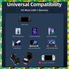 3C Electron 180 Degree Angle USB C Adapter USB-C PD Charging Tablet USB C U Shape Converter For Steam Deck Accessories,180 Degre