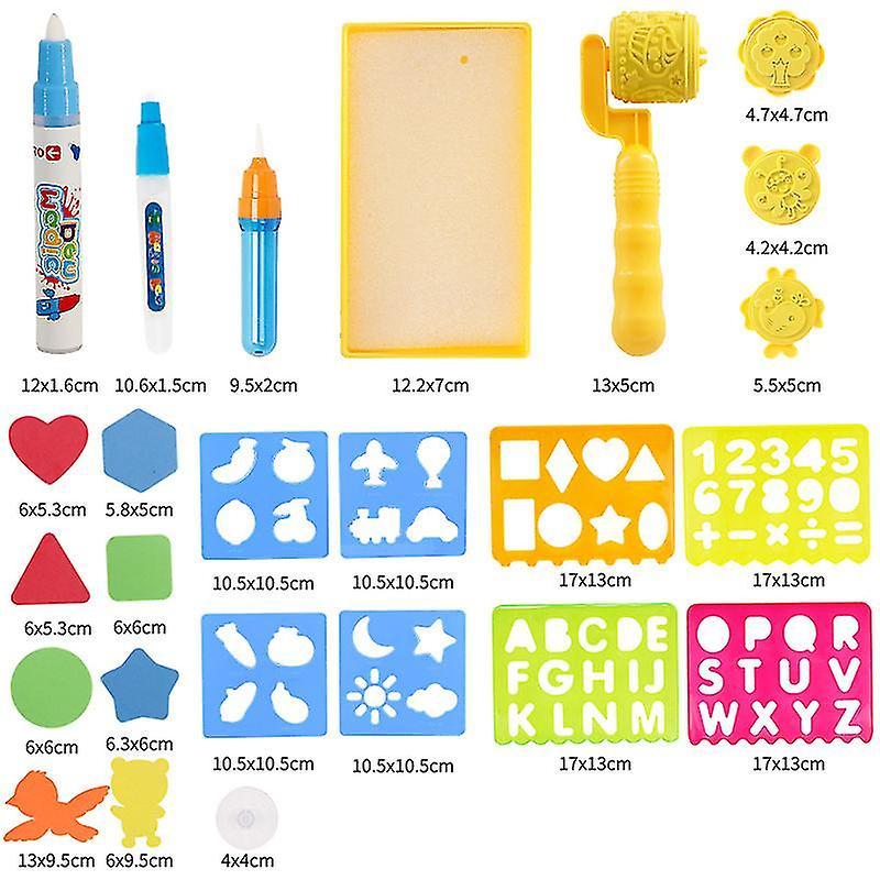 Water Doodle Mat 100*80cm Large Water Drawing Mat, Drawing Painting Mat With Water Doodle Pens