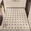 Premium Non-Slip Dirt-Resistant Cuttable Entrance Doormat with Cloth Backing - Easy to Clean Entryway Carpet