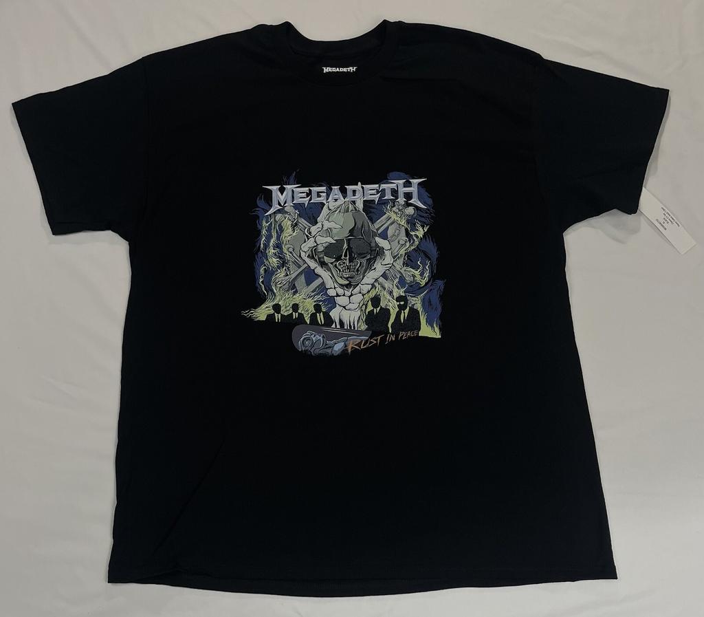 X-Large) Heavy Metal Band Tour Unisex T-Shirt