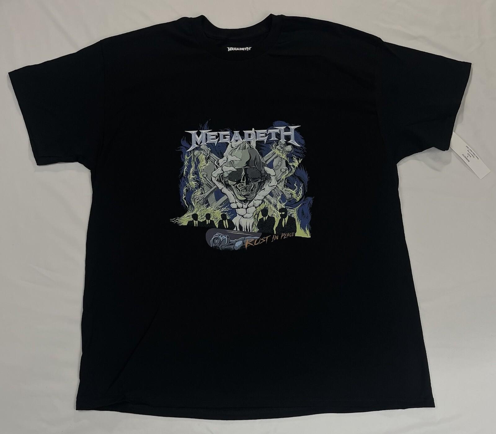X-Large) Heavy Metal Band Tour Unisex T-Shirt XXXL