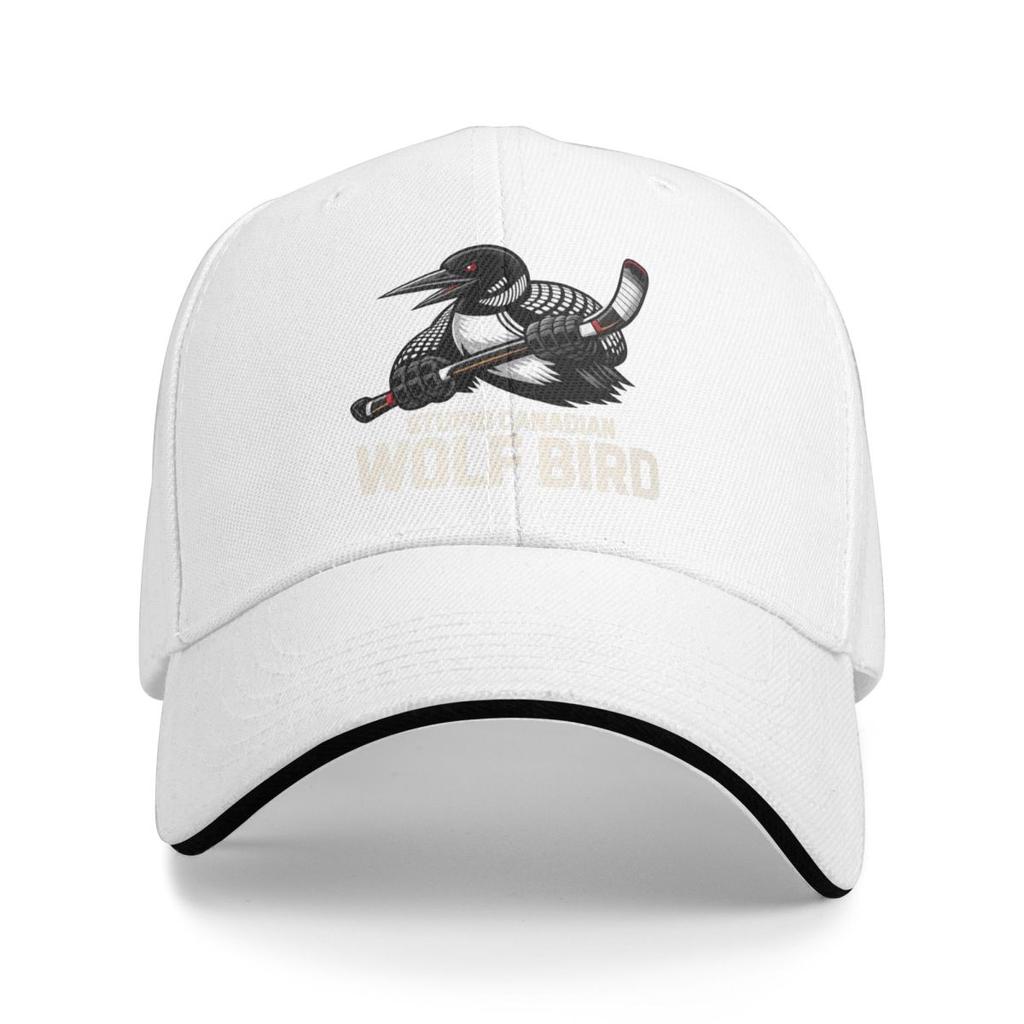Baseball Caps Stupid Canadian Wolf Bird Fun Loon Customized FeUnisex Unisex Outdoor Summer Caps