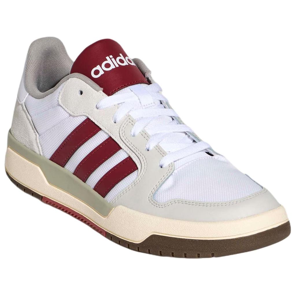 adidas ENTRAP Low Top Skateboard Shoes Unisex White Red KH8217