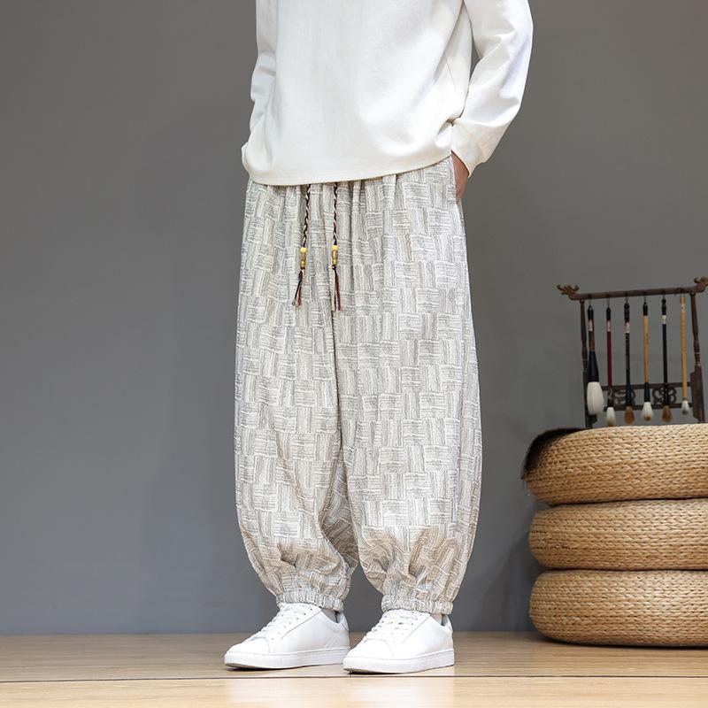 2026 Autumn and Winter New Retro Loose Large Size Casual Pants M