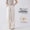 Crescent Moon Women’s Tencel Linen Wide-Leg Pants - Spring/Summer 2026, Lightweight & Cool