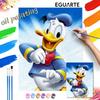 Donald Duck Oil Painting Painting Art Handmade Diy Painting Home Decoration Gift