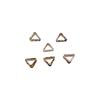 Multicolor Acetic Acid Hair Claw Small Size Korean Style Triangle Hair Crab Clip Hair Accessories Hair Clip Geometry Shark Clip