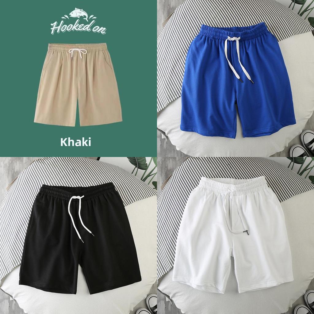 Summer Mens Casual Shorts With Bamboo Fiber Material For Beach And Home Wear In Youth Style