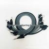 11-Piece Gray Resistance Band Set for Fitness, Shoulder Mobility, and Muscle Building