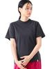 Beams Boy S/S TEE Basic T-Shirt, Women's, CHARCOAL.G, 1 (Product Code: 13040204654)