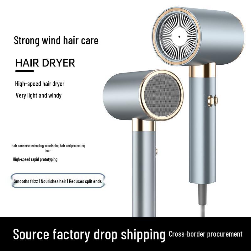 High-Power Hair Dryer for Home, Quick-Dry with No Damage, Hot/Cold Air, Constant Temperature Control