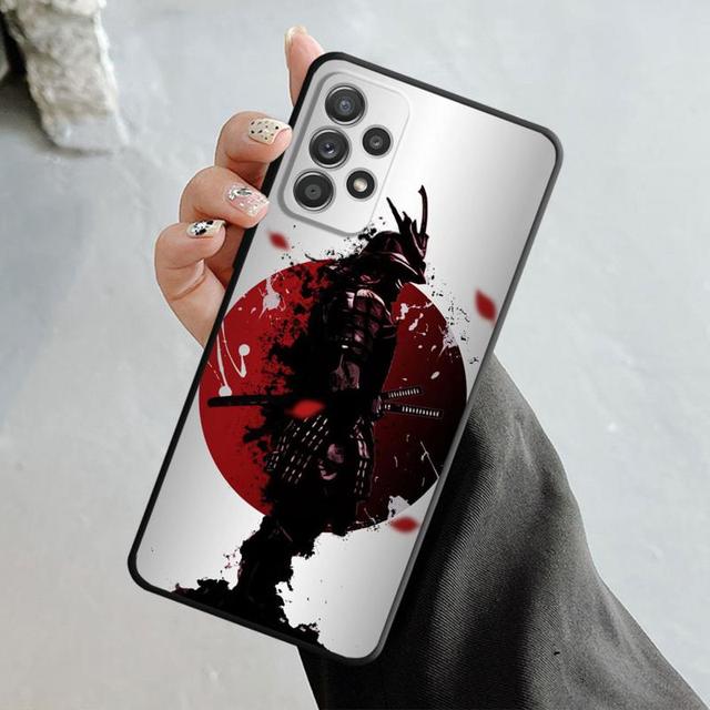 Japanese Samurai Game Art Case For Samsung Galaxy A14 A73 A53 A71 A51 A31 A33 A22 A12 A21s A13 A32 A52s A72 A52 A23