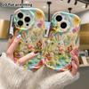 Phone Case: 2D Flat, Suitable for iPhone 18 17 16 15 14 13 12 Pro, Bunny Picnic, Perfect Christmas and Halloween Holiday Gift