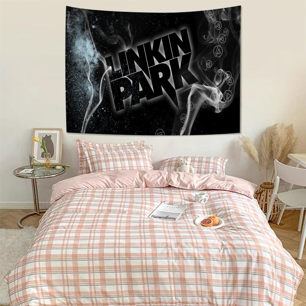 Linkin Park Band Hippie Wall Hanging Tapestries For Living Room Home Dorm Decor Art Home Decor