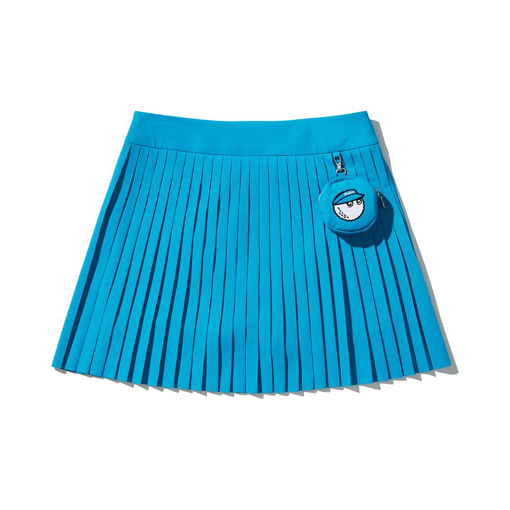 MALBON GOLF Air Dot Pleated Skirt Blue (Woman)