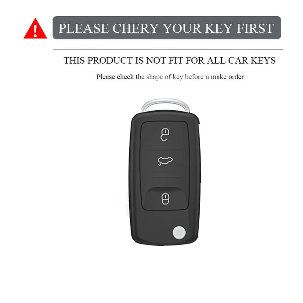 Tpu Car Key Case Cover For Vw Volkswagen Polo Golf Passat Beetle Caddy T5 Up Eos Tiguan Skoda A5 Seat Leon Altea