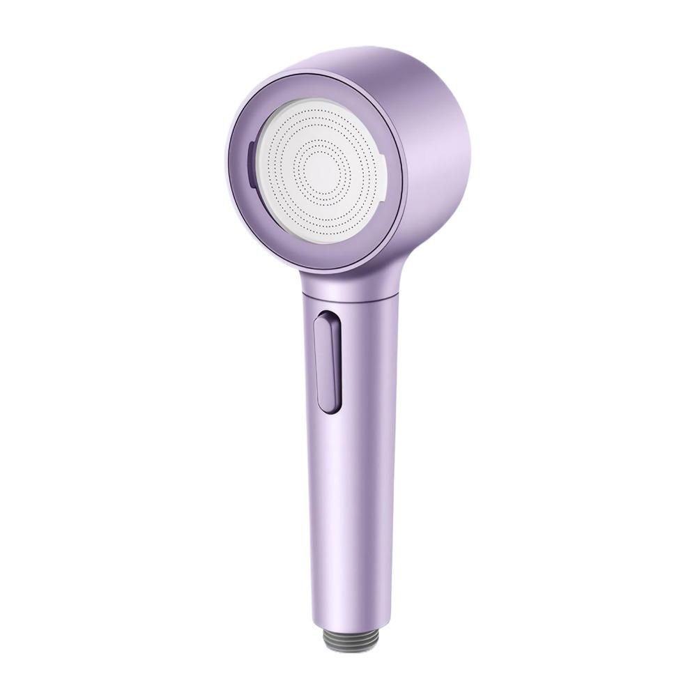 

Anti-scale 3D Shower Head Handheld Flip Showerhead Anti Blocking Bathroom Shower Tool Soft Skin фіолетовий