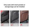 Car Seats Leather Anti Kick Pad Seat Protection Cushion For Alfa Romeo Giulietta 159 Mito Giulia Stelvio 147 156 Tonale Brera