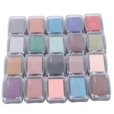 Stamp Pads Retro Style 20 Colors DIY Fine Sponge Lightweight Portable High Saturation Finger Craft