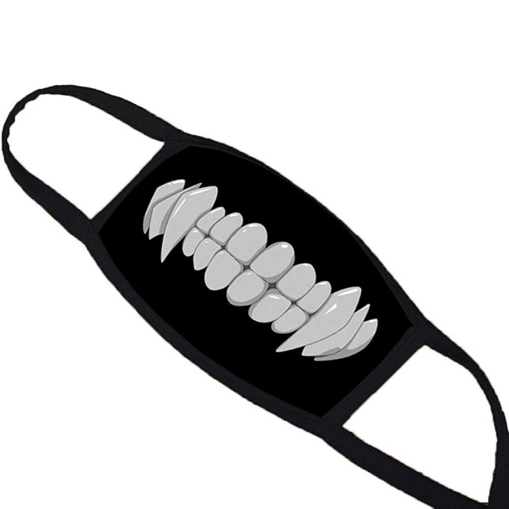 My Hero Academia Mouth Mask Cosplay Mask, Unisex Anime Mask Antidust