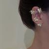 1PC New Fashion Gold Color Moon Star Clip Earrings For Women Simple Butterfly Fake Cartilage Long Tassel Ear Cuff Jewelry Gifts