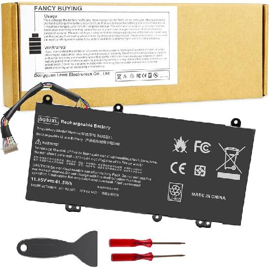 SU06XL L29184-005 Laptop Battery for HP Spectre X360 Convertible 15-df0xxx 15-df1xxx 15-df0013dx 15-df0033dx 15-df1043dx 15-df0069nr 15t-df000