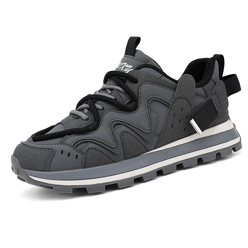 

Ретро-туфли для папы, мужская осенне-зимняя, новая модная подростковая спортивная обувь, мужская с низким верхом, подходящая по цвету повседневная модная обувь для мужчин 44