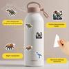 35-70pcs Diverse Dinosaur Stickers Cartoon Animal Sticker Aesthetic Phone Bike Wall Scrapbook Motorcycle Waterproof Graffiti