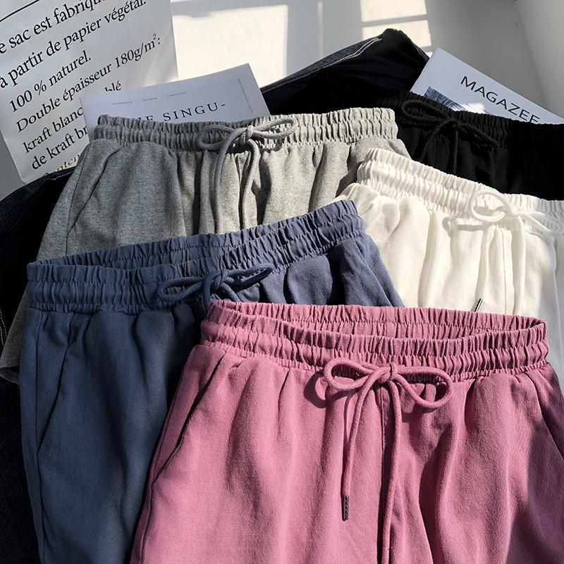 Hochelastische Taille Sport Studenten Shorts Damen Locker Freizeit Outdoor Wear 2026 Neue Weitbein Hose Zuhause Schlafhose Sommer