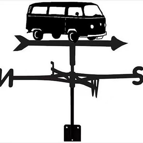 Wetterfahnen-Ornament aus Edelstahl für den Außenhof