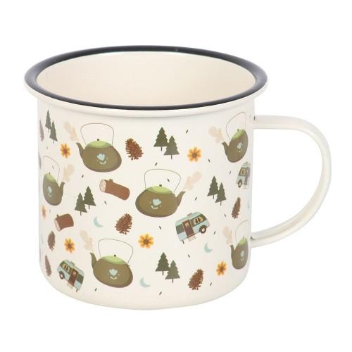 Something Different Camping Enamel Mug