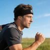 Soccer Printed High Elasticity Sweatband Polyester Polyester Knit Headband  Running