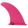 Pinna Tavola da Surf 9 Pollici Staccabile Facile da Infilare in Nylon Pinna Sostitutiva per Tavola da Stand Up Paddle Longboard Rosata