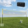 Volleyball and Badminton Set, Portable Net